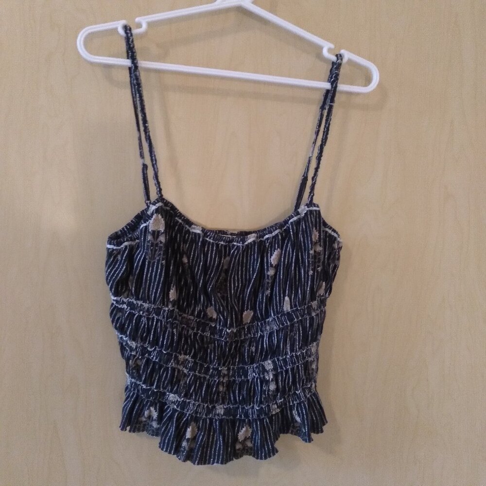 NWOT Free People Dolce Vita Tank Black (M)